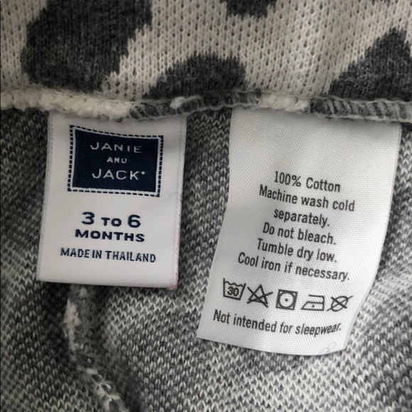 Janie and Jack cheetah print pants with shirt - Picture 5 of 5